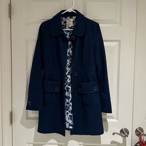LAST CHANCE Tulle Navy Blue Peacoat